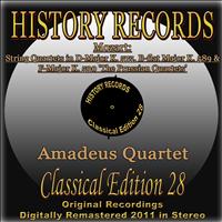 Amadeus Quartet - Mozart: String Quartets in D Major K. 575, B-Flat Major K. 589 & F Major K. 590 "The Prussian Quartets" (History Records - Classical Edition 28 - Original Recordings Digitally Remastered 2011 in Stereo)