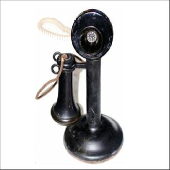 Candlestick Phone - Ringtone - Classic Vintage Candlestick Telephone (Single Ring)