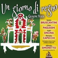 Alfredo Simonetto - Cetra Verdi Collection: Un giorno di regno (Il finto Stanislao)