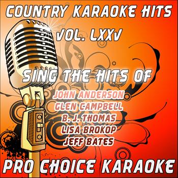 Pro Choice Karaoke - Country Karaoke Hits, Vol. 75