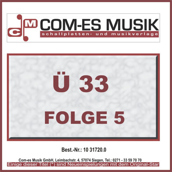 Various Artists - Ü 33, Folge 5