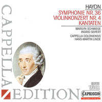 Hans-Martin Linde - Haydn: Symphony No. 36 - Violin Concerto No. 4 - Miseri noi