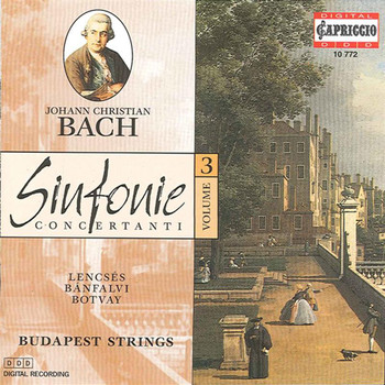 Karoly Botvay - Bach, J.C.: Sinfonie Concertanti, Vol. 3