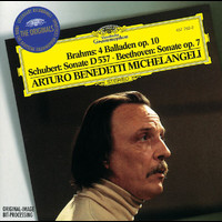 Arturo Benedetti Michelangeli - Brahms: 4 Ballades / Schubert: Sonata D537 / Beethoven: Sonata No.4
