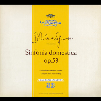 Franz Konwitschny - Strauss: Sinfonia domestica / Witt: Symphony in C