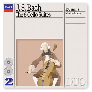 Maurice Gendron - Bach, J.S.: The 6 Cello Suites