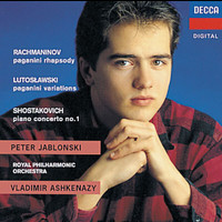 Peter Jablonski, Royal Philharmonic Orchestra, Vladimir Ashkenazy - Rachmaninov/Shostakovich/Lutoslawski: Rhapsody on a Theme of Paganini/Piano Concerto No.1/Paganini Vars