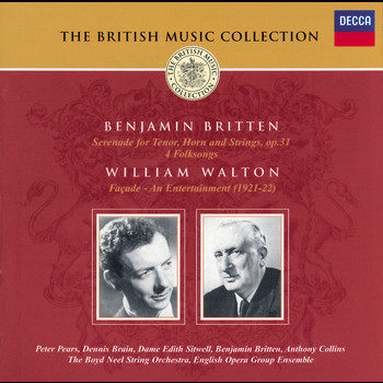 Various Artists - Britten: Serenade for Tenor, Horn & Strings/Walton: Façade