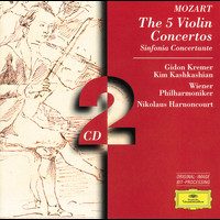 Gidon Kremer, Wiener Philharmoniker, Nikolaus Harnoncourt - Mozart: The 5 Violin Concertos; Sinfonia Concertante