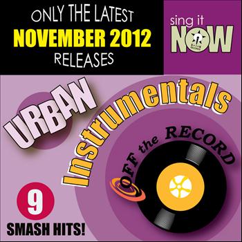 Off The Record Instrumentals - November 2012 Urban Hits Instrumentals