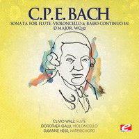 Clivio Walz - C.P.E. Bach: Sonata for Flute, Violoncello & Basso Continuo in D Major, Wq. 83 (Digitally Remastered)