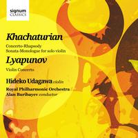 Hideko Udagawa - Khachaturian And Lyapunov: Works For Violin And Orchestra 