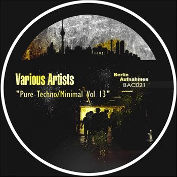 Various Artists - Pure Techno / Minimal Vol 13