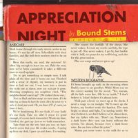 Bound Stems - Appreciation Night