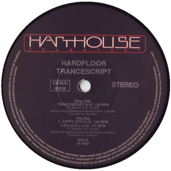 Hardfloor - Trancescript