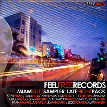 Various Artists - Feel Free Records Miami 2013 Sampler (Late Night Pack)