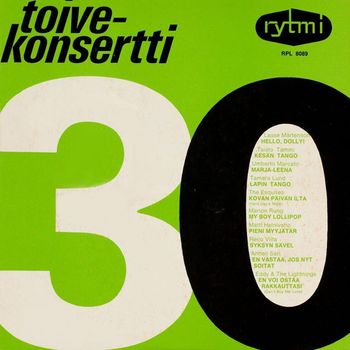 Various Artists - Tango-toivekonsertti 30