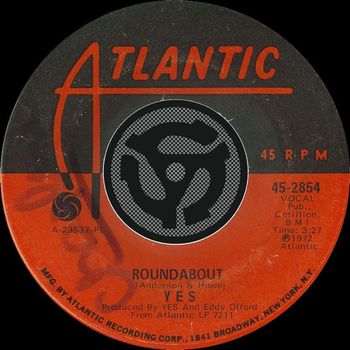 Yes - Roundabout [Single Edit] / Long Distance Runaround [Digital 45] (w/ PDF)