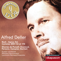Alfred Deller - Bach: Agnus Dei & Cantates BWV 54 & 170 - Œuvres de Purcell, Dowland, Parsons, Campian & Bartlett (Les indispensables de Diapason)