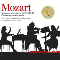 Clara Haskil - Mozart: Concertos pour piano Nos. 16, 19, 20, 23, 25 & Concerto pour deux pianos (Les indispensables de Diapason)