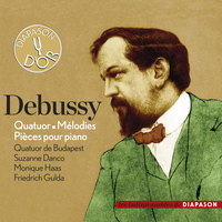 Quatuor de Budapest - Debussy: Quatuor, Mélodies & Pièces pour piano (Les indispensables de Diapason)