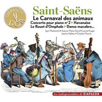 Igor Markevitch - Saint-Saëns: Le Carnaval des animaux, Concerto pour piano No. 2, Havanaise, Le rouet d'Omphale, Danse macabre... (Les indispensables de Diapason)