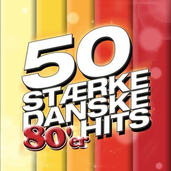Various Artists - 50 Stærke Danske 80'er Hits