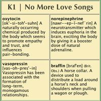 K1 - No More Love Songs