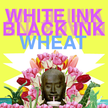 Wheat - White Ink, Black Ink
