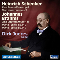 Dirk Joeres - Heinrich Schenker & Johannes Brahms Piano Works