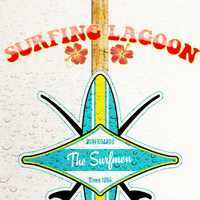 The Surfmen - Surfing Lagoon