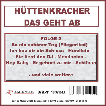 Various Artists - Hüttenkracher - Das geht ab, Folge 2
