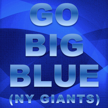 G-Man - Go Big Blue (NY Giants)