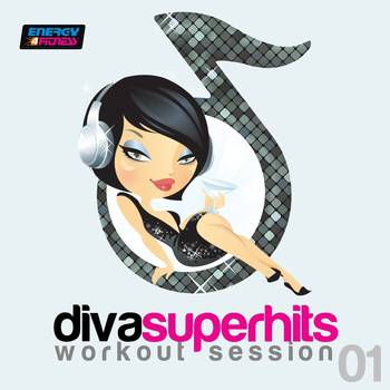 Various Artists - Diva Superhits Workout Session 01 (130-140 BPM Mixed Workout Music Ideal For Mid-Tempo)