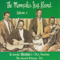 The Memphis Jug Band - The Memphis Jug Band, Vol. 4