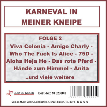 Various Artists - Karneval in meiner Kneipe, Folge 2 (Explicit)