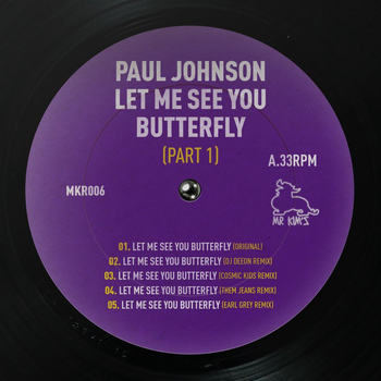 Paul Johnson - Let Me See You Butterfly