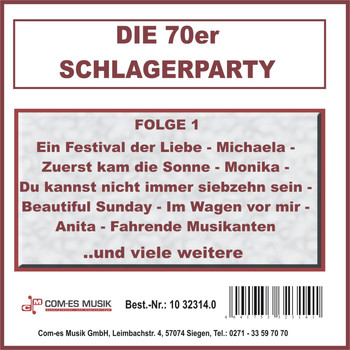 Various Artists - Die 70er Schlagerparty, Folge 1
