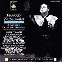 Ferruccio Tagliavini - Ferruccio Tagliavini - Cetra Recordings 1940-1948