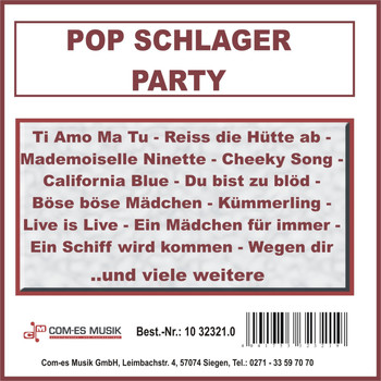 Various Artists - Pop Schlager Party