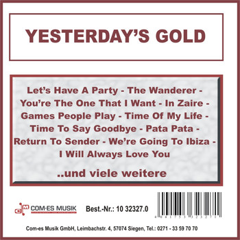 Various Artists - Yesterday's Gold