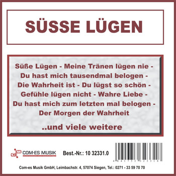 Various Artists - Süße Lügen