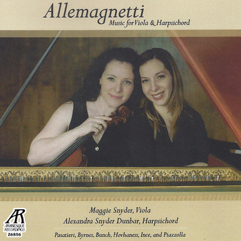 Maggie Snyder - Allemagnetti: Music for Viola & Harpsichord
