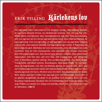 Erik Tilling - Kärlekens lov