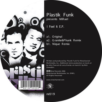 Plastik Funk - I Feel It EP