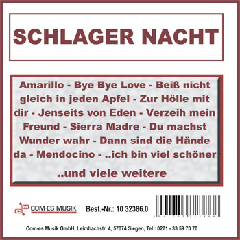 Various Artists - Schlager Nacht