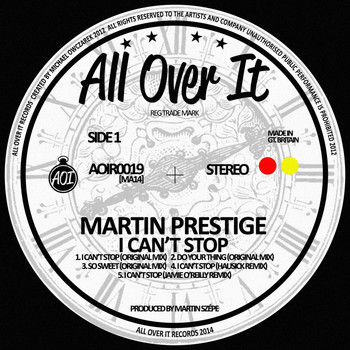 Martin Prestige - I Can't Stop