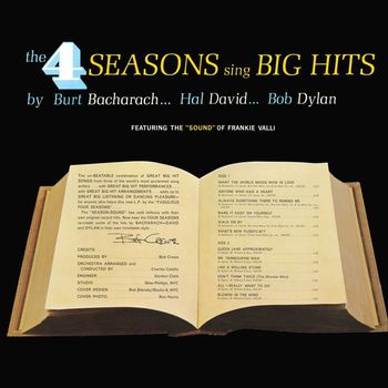 Frankie Valli And The Four Seasons - Sing Big Hits by Burt Bacharach...Hal David...Bob Dylan