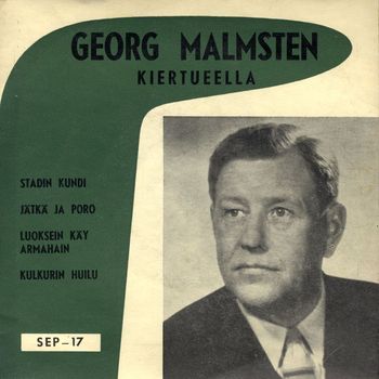 Georg Malmstén - Kiertueella