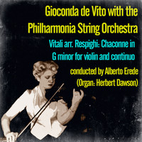 Gioconda de Vito - Chaconne in G Minor for Violin and Continuo
